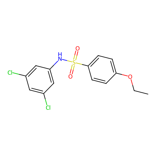 N-(3,5-dichlorophenyl)-4-ethoxybenzenesulfonamide structure