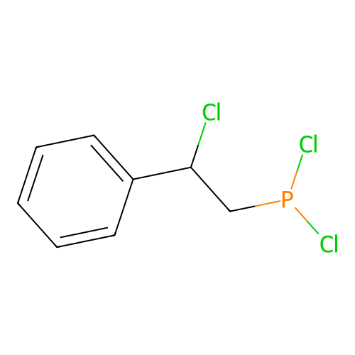 Dichloro-(2-chloro-2-phenylethyl)phosphane structure