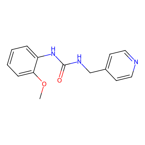 1-(2-Methoxyphenyl)-3-(pyridin-4-ylmethyl)urea structure