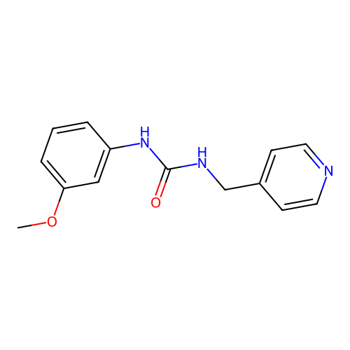 1-(3-Methoxyphenyl)-3-(pyridin-4-ylmethyl)urea structure
