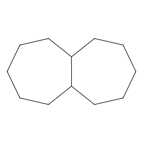 cis-Bicyclo[5.5.0]dodecane structure