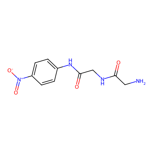2-Amino-N-(2-((4-nitrophenyl)amino)-2-oxoethyl)acetamide structure