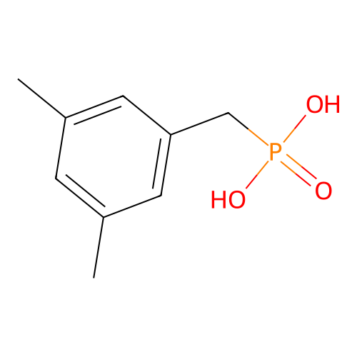 3,5-Dimethylbenzylphosphonic acid structure