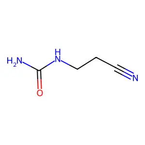 2-Cyanoethylurea structure