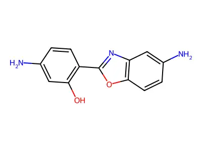 5-Amino-2-(5-aminobenzo[d]oxazol-2-yl)phenol structure