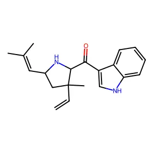 Borrecapine structure