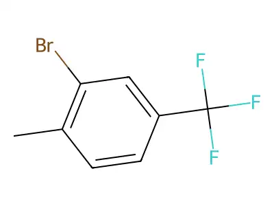 4-Methyl-3-(trifluoromethyl)bromobenzene structure