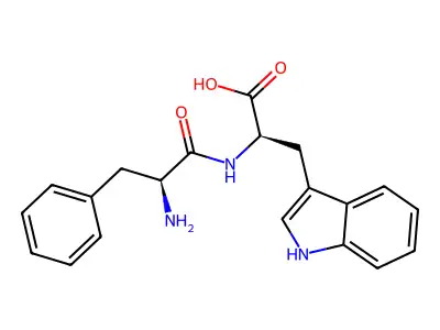 D-Tryptophan, N-L-phenylalanyl- structure