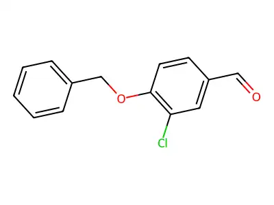 4-(Benzyloxy)-3-chlorobenzaldehyde structure