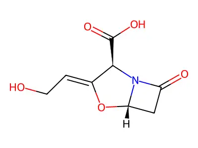 克拉維酸 structure