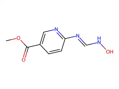 Methyl 6-[(hydroxyamino)methylideneamino]pyridine-3-carboxylate structure