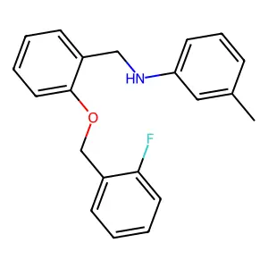 N-{2-[(2-fluorobenzyl)oxy]benzyl}-3-methylaniline structure