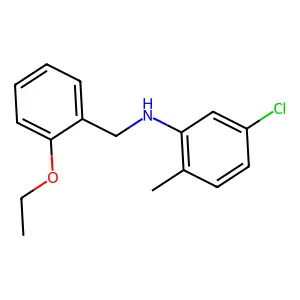 5-chloro-N-(2-ethoxybenzyl)-2-methylaniline structure