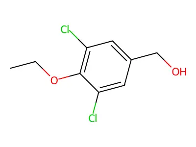 (3,5-Dichloro-4-ethoxyphenyl)methanol structure