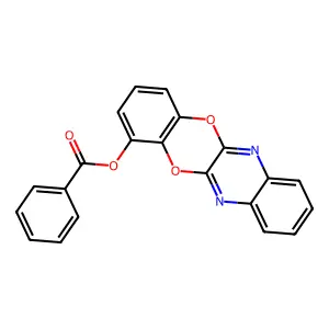 [1,4]Benzodioxino[2,3-b]quinoxalin-1-yl benzoate structure