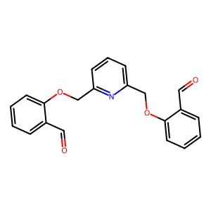 2,6-Bis-(2-formyl-phenoxymethyl)-pyridine structure