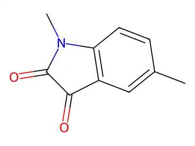 1H-Indole-2,3-dione, 1,5-dimethyl- structure