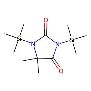 2,4-Imidazolidinedione, 5,5-dimethyl-1,3-bis(trimethylsilyl)- structure