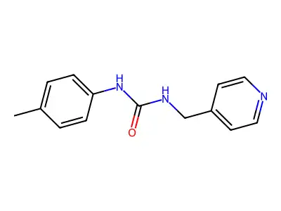 1-(4-Methylphenyl)-3-(pyridin-4-ylmethyl)urea structure