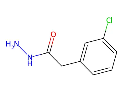 2-(3-Chlorophenyl)acetohydrazide structure