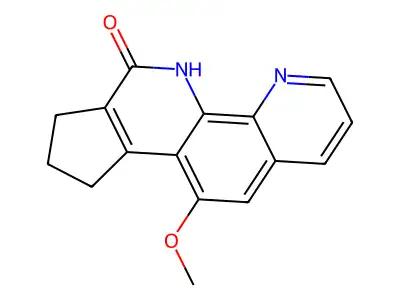 4-Methoxy-1,2,3,10-tetrahydrocyclopenta[c][1,10]phenanthrolin-11-one structure