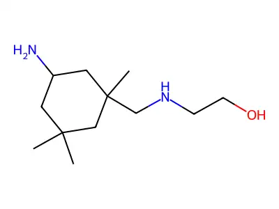 2-[[(5-Amino-1,3,3-trimethylcyclohexyl)methyl]amino]ethanol structure