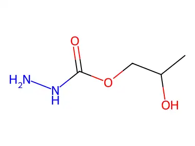 2-Hydroxypropyl carbazate structure