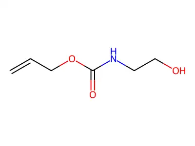 N-(Allyloxycarbonyl)ethanolamine structure