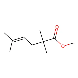 Methyl 2,2,5-trimethyl-4-hexenoate structure