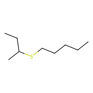 3-Methyl-4-thianonane structure