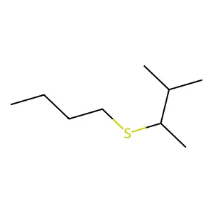 2,3-Dimethyl-4-thiaoctane structure