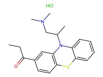 Propiomazine analog structure
