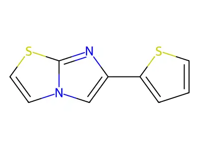 6-(Thiophen-2-yl)imidazo[2,1-b][1,3]thiazole structure