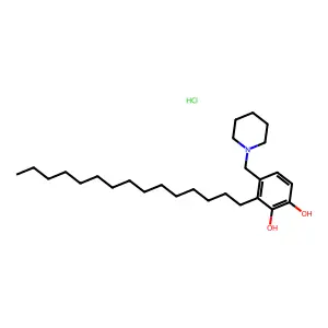 4-(4-(Diethylamino)benzylideneamino)antipyrine structure