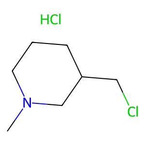 3-Chloromethyl-1-methylpiperidinium chloride structure