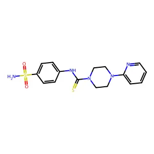 4-pyridin-2-yl-N-(4-sulfamoylphenyl)piperazine-1-carbothioamide structure