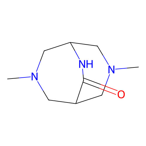 3,7-Dimethyl-3,7,9-triazabicyclo[3.3.2]decan-10-one structure