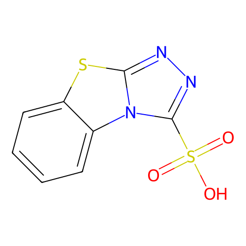 [1,2,4]Triazolo[3,4-b][1,3]benzothiazole-3-sulfonic acid structure
