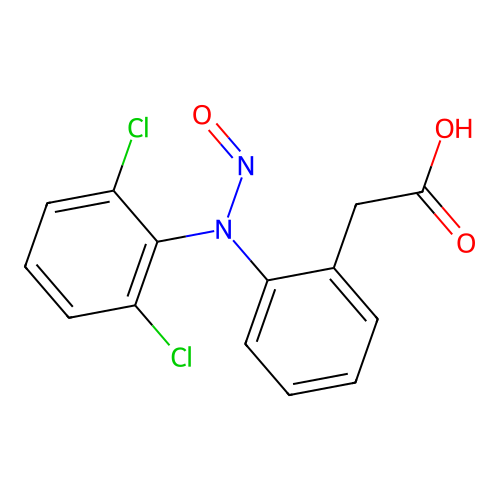 N-Nitrosodiclofenac structure
