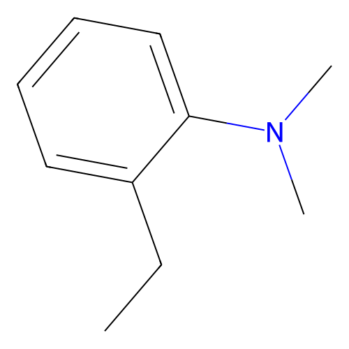 O-Ethyl-N,N-dimethylaniline structure