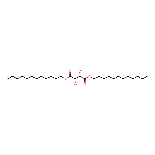Dilauryl tartrate structure