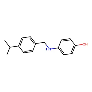 4-((4-Isopropylbenzyl)amino)phenol structure