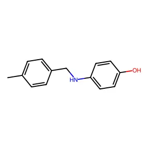 4-[(4-Methylbenzyl)amino]phenol structure