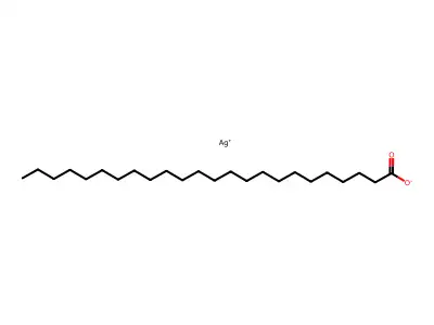 二十四烷酸银(I)盐 (1:1) structure