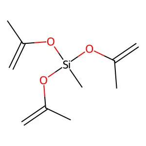 Silane, methyltris((1-methylethenyl)oxy)- structure