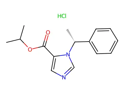Etomidate Impurity C HCl structure