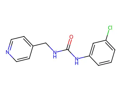 1-(3-Chlorophenyl)-3-(pyridin-4-ylmethyl)urea structure