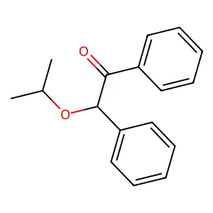 Ethanone, 2-(1-methylethoxy)-1,2-diphenyl- structure