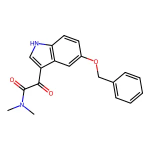 Benzoic acid, 4-benzoyl-, ion(1-) structure