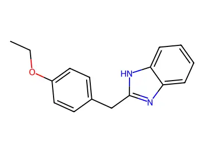 2-[(4-ethoxyphenyl)methyl]-1H-benzimidazole structure